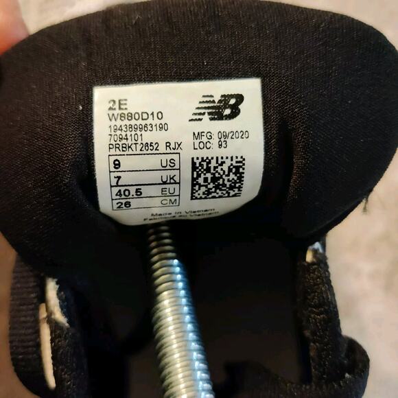 New Balance Fresh Foam 880 Shoes Women's 9 Gray Running W880D10 *Read Desc. - Picture 10 of 13